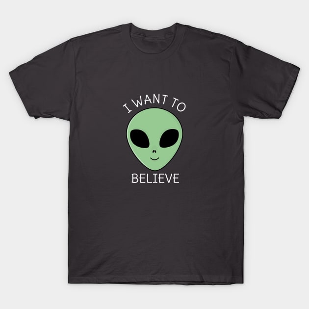 Cool Alien T-Shirt T-Shirt by happinessinatee